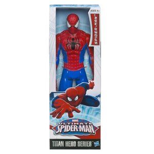 Hasbro Marvel Ultimate Spider-man Titan Hero Series Spider-man Figure, 12-Inch